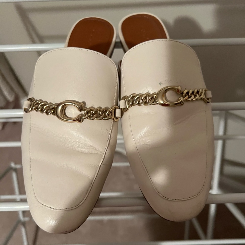 Coach Mules- Size 10